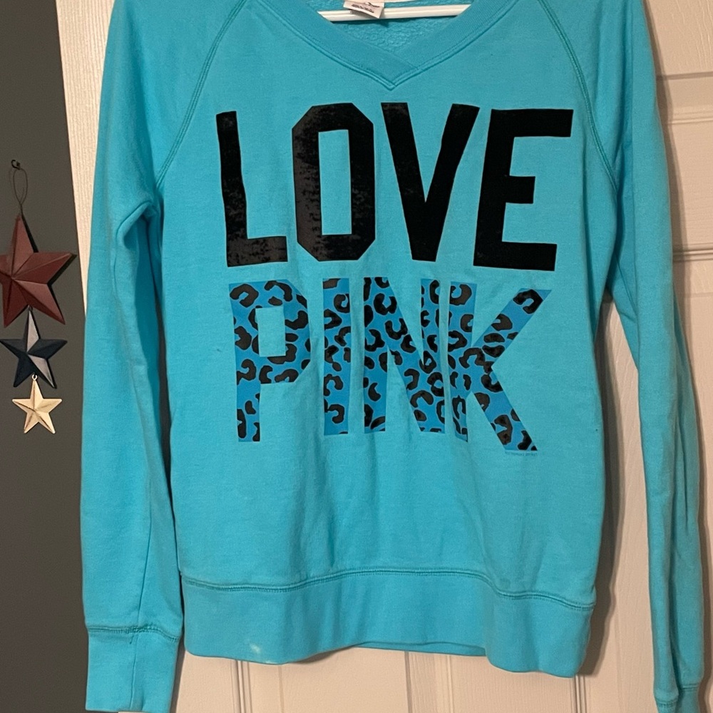 Pink sweat shirt